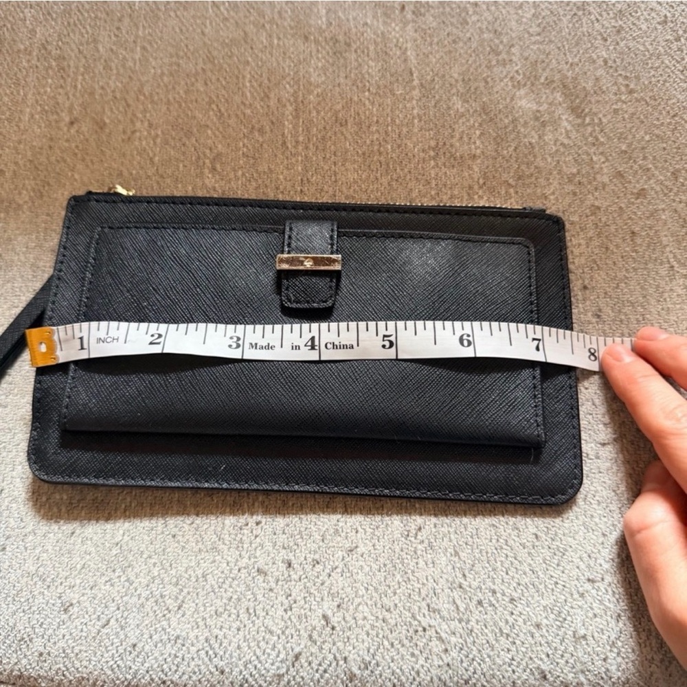 Kate spade black clutch wristlet - Picture 4 of 6
